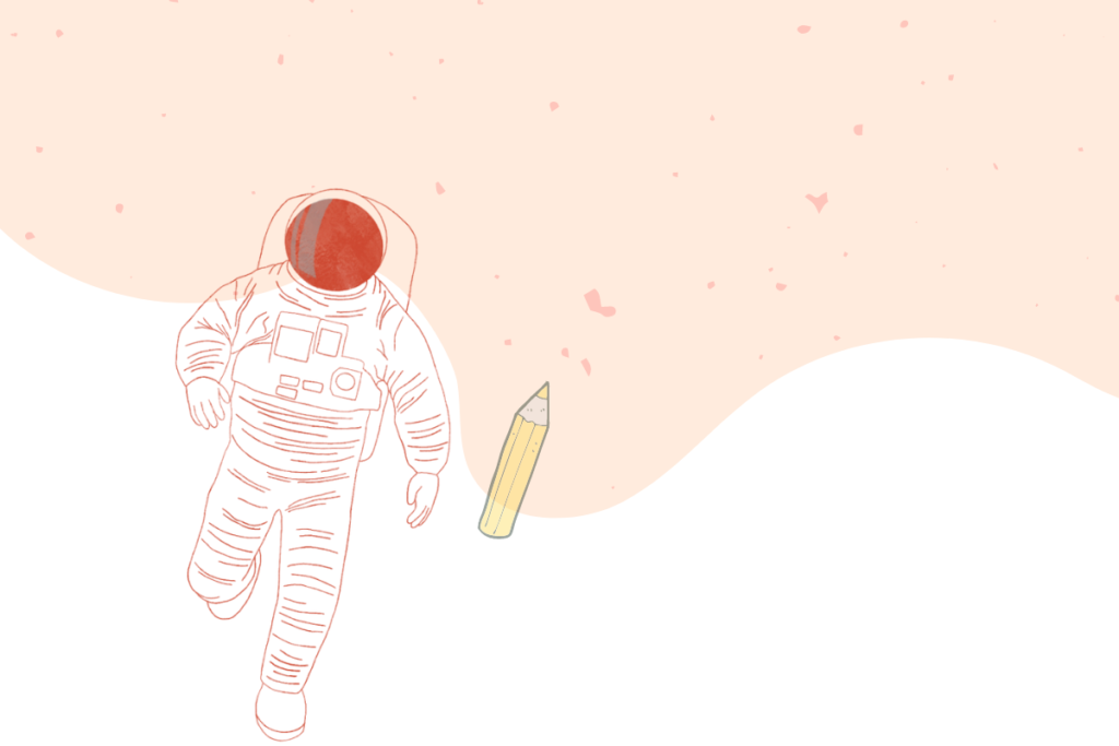 Astronautti ja kynä